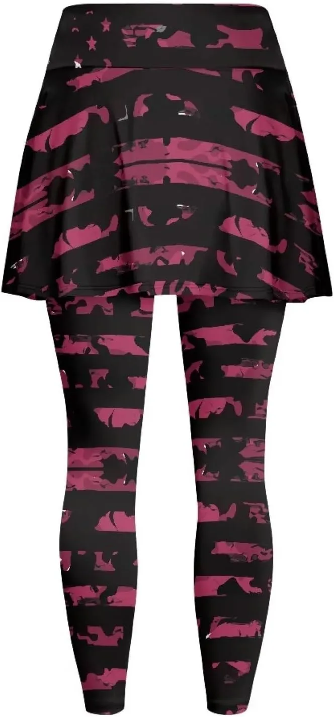 Youngerbaby Tennis Skirted Leggings Woman Athletic Skirt with Leggings High Waist Yoga Skirts Gym A-line Skirt XS-3XL