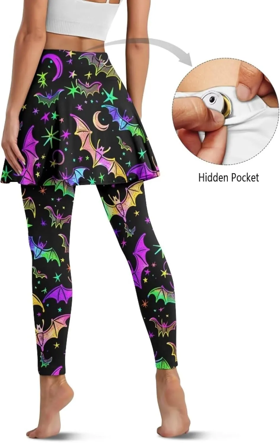 Youngerbaby Tennis Skirted Leggings Woman Athletic Skirt with Leggings High Waist Yoga Skirts Gym A-line Skirt XS-3XL