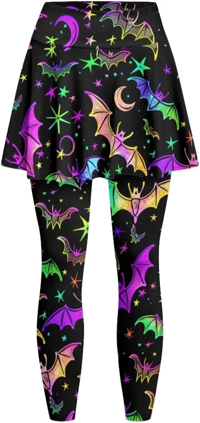 Youngerbaby Tennis Skirted Leggings Woman Athletic Skirt with Leggings High Waist Yoga Skirts Gym A-line Skirt XS-3XL