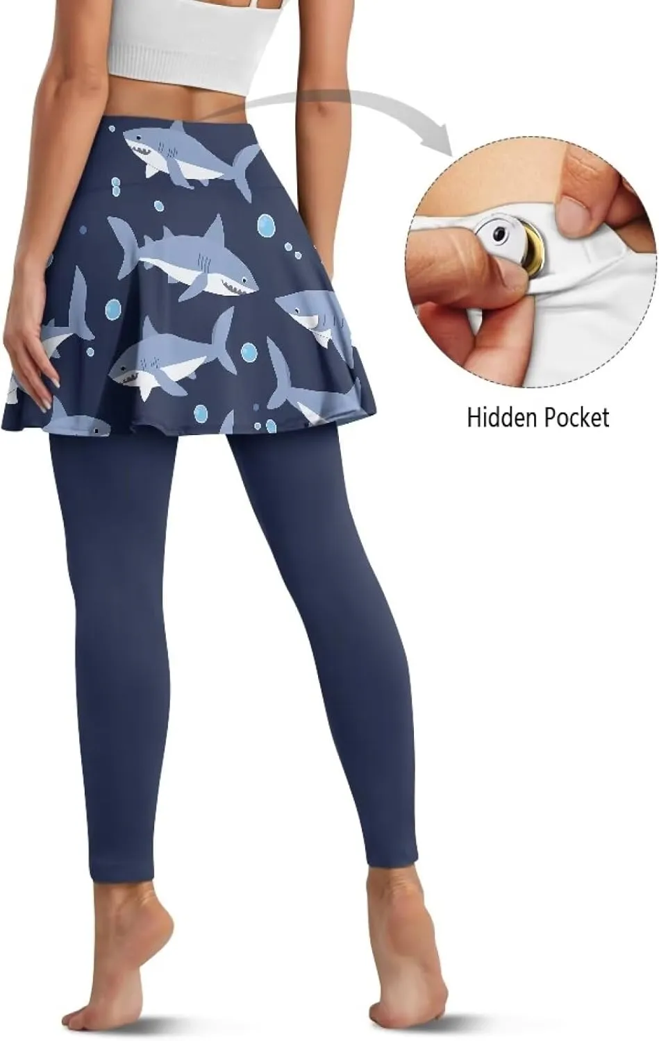 Youngerbaby Tennis Skirted Leggings Woman Athletic Skirt with Leggings High Waist Yoga Skirts Gym A-line Skirt XS-3XL