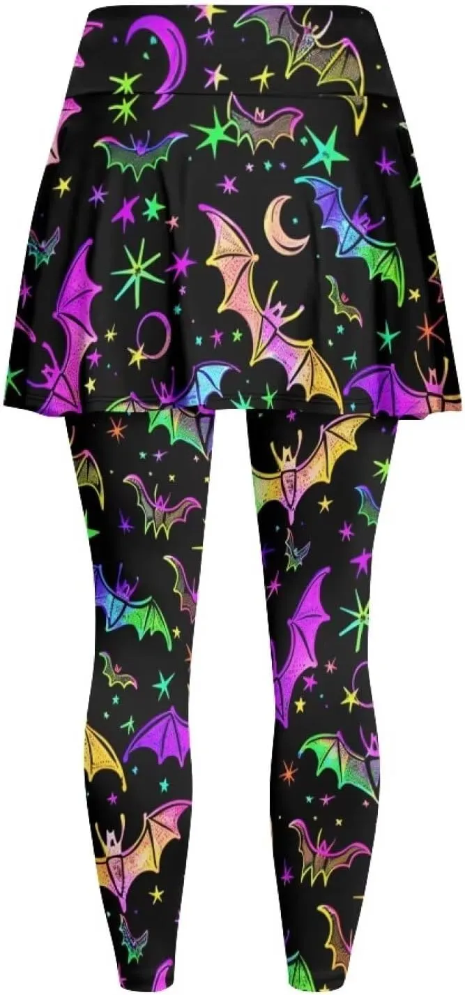 Youngerbaby Tennis Skirted Leggings Woman Athletic Skirt with Leggings High Waist Yoga Skirts Gym A-line Skirt XS-3XL