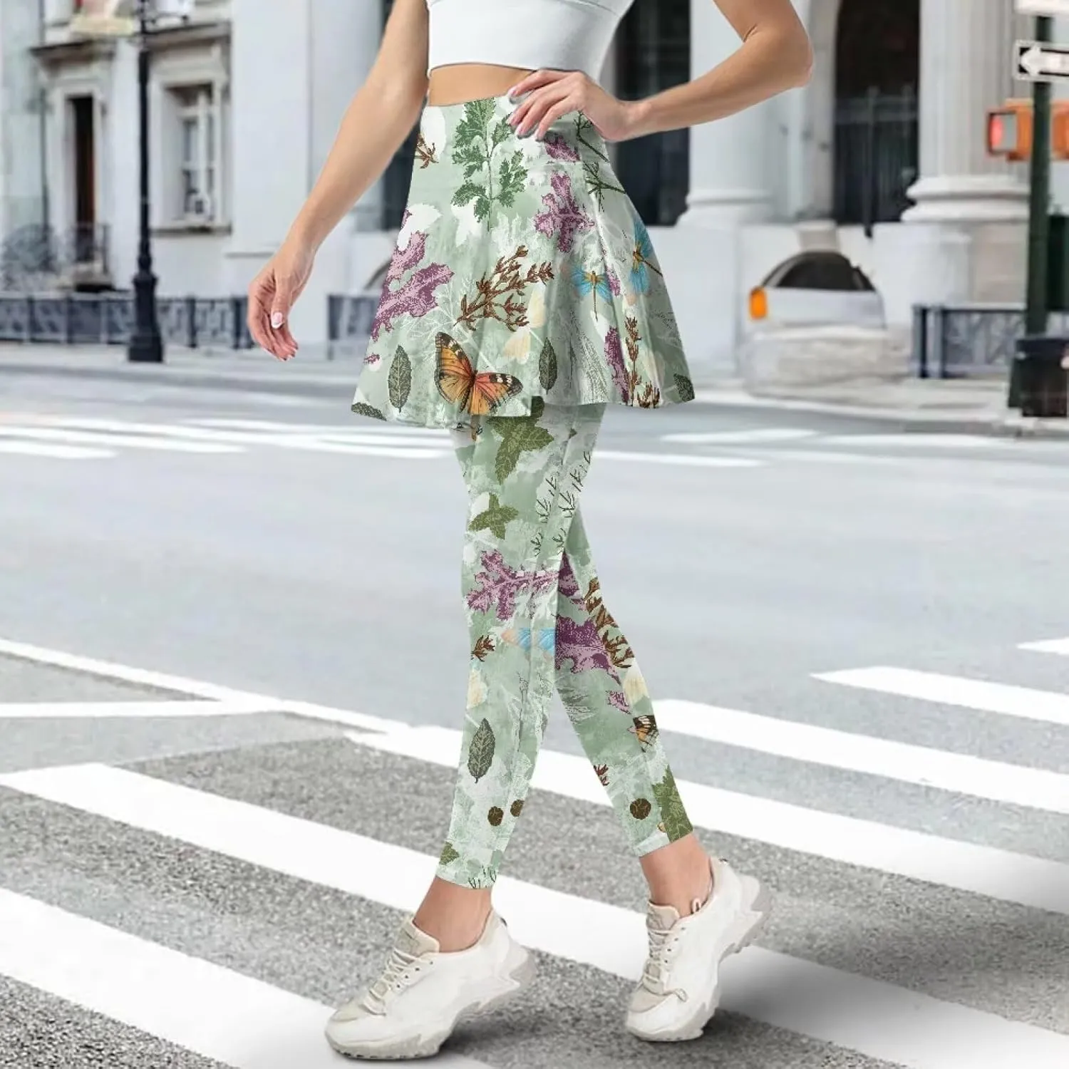 Youngerbaby Tennis Skirted Leggings Woman Athletic Skirt with Leggings High Waist Yoga Skirts Gym A-line Skirt XS-3XL