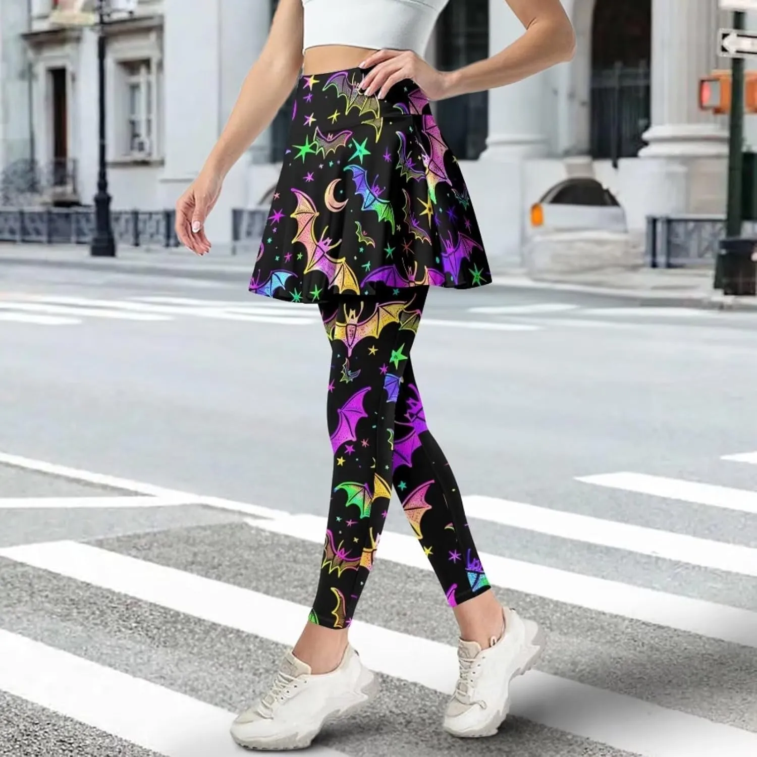 Youngerbaby Tennis Skirted Leggings Woman Athletic Skirt with Leggings High Waist Yoga Skirts Gym A-line Skirt XS-3XL