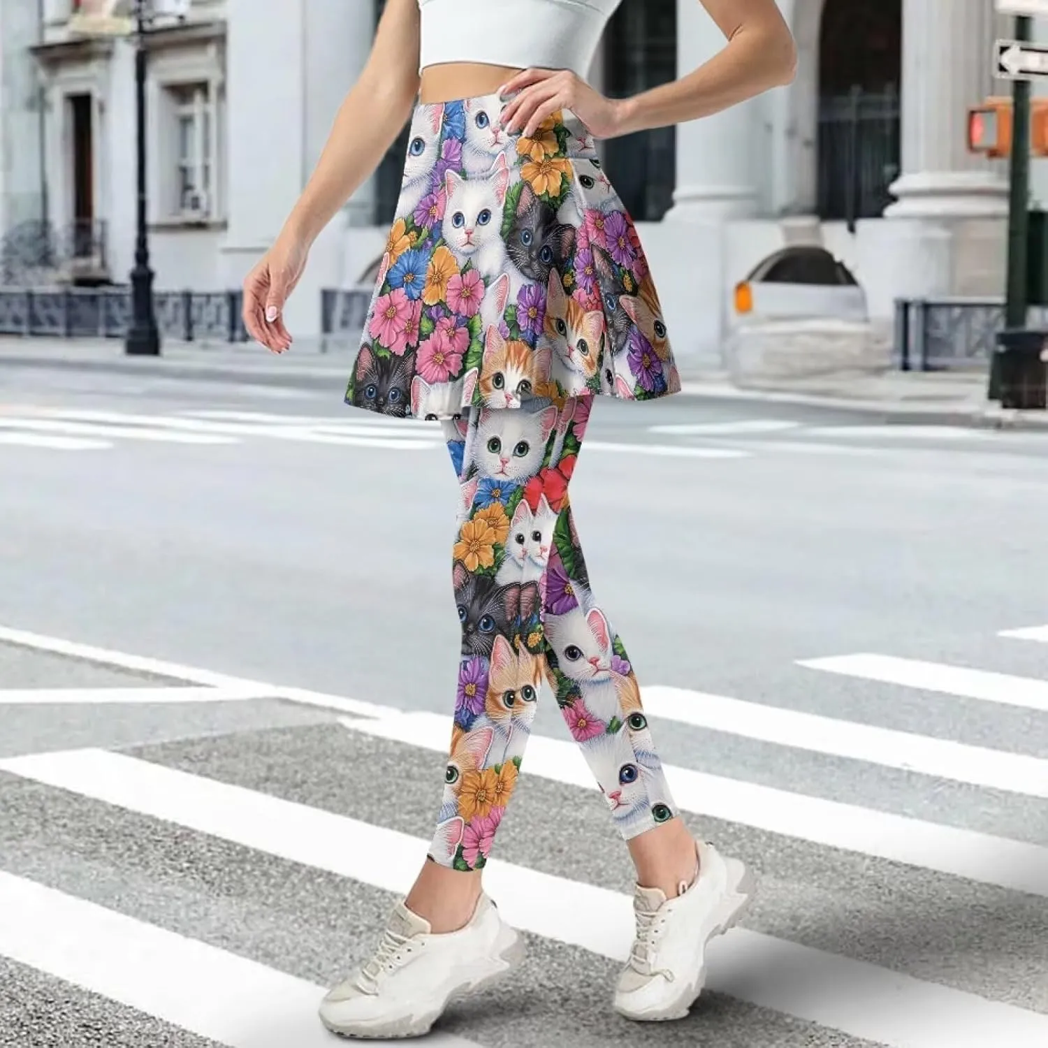 Youngerbaby Tennis Skirted Leggings Woman Athletic Skirt with Leggings High Waist Yoga Skirts Gym A-line Skirt XS-3XL