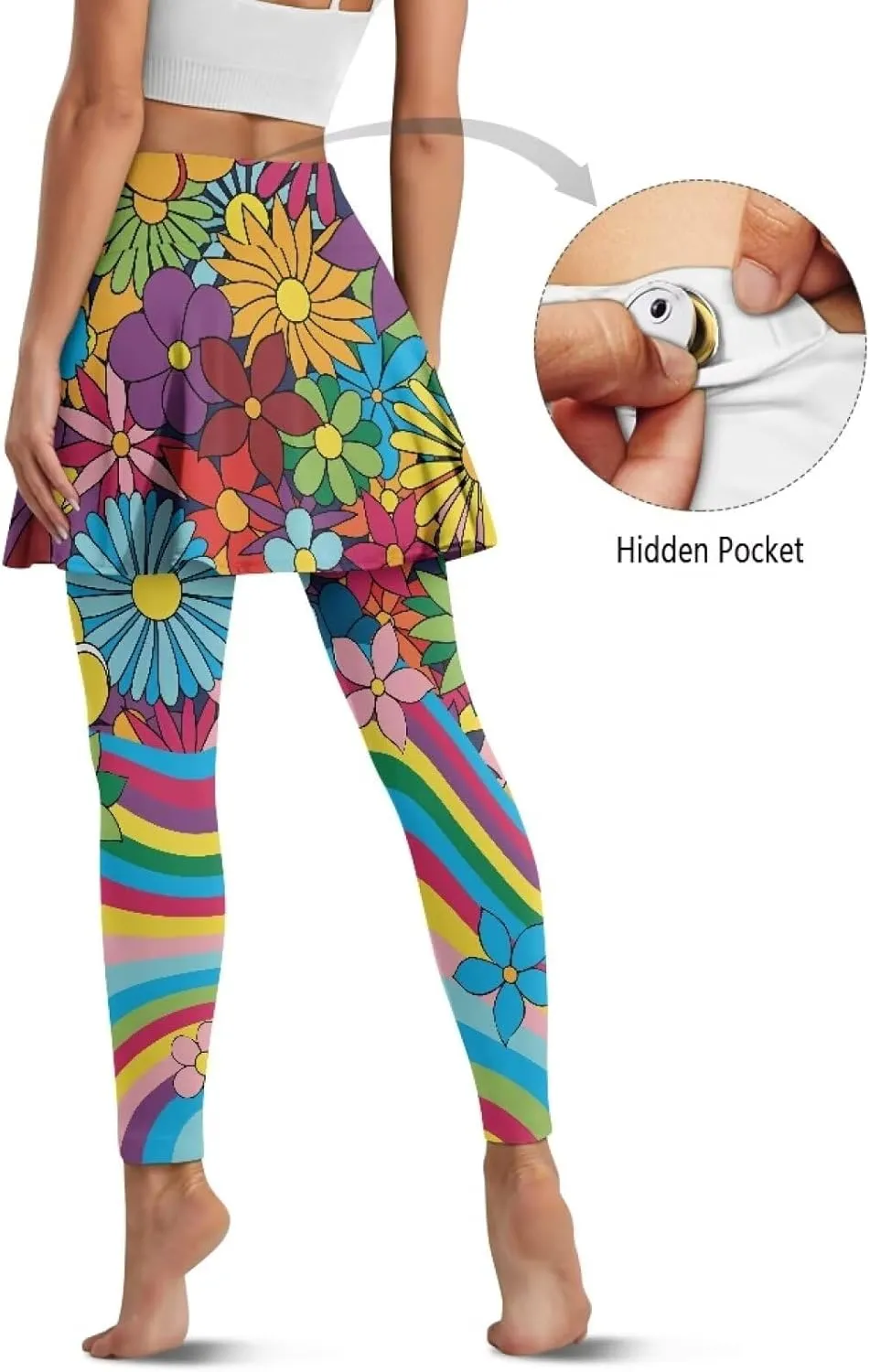 Youngerbaby Tennis Skirted Leggings Woman Athletic Skirt with Leggings High Waist Yoga Skirts Gym A-line Skirt XS-3XL